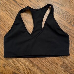 Splits 59 v-neck Black Women's Sports Bra. M